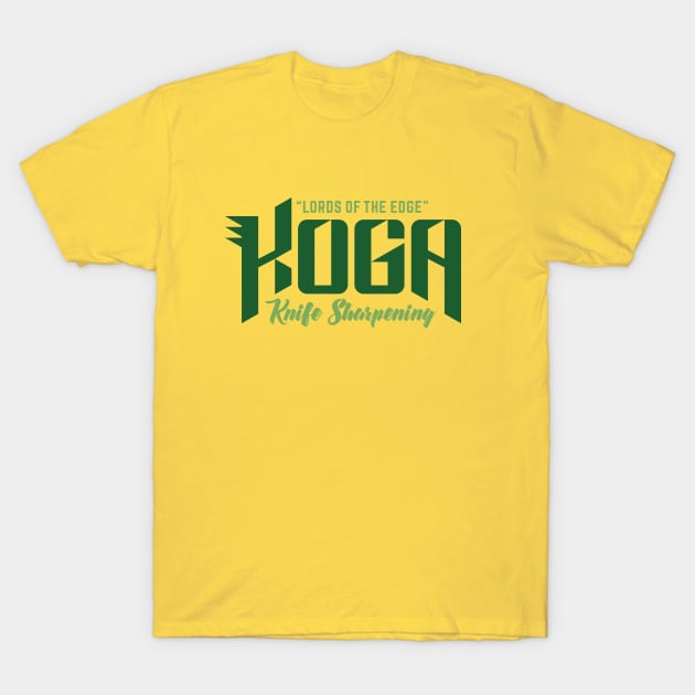 Koga (dark) Paladins Champion Logo T-Shirt by dcmjs